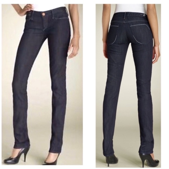 EARNEST Sewn Decca 93 Straight Legs Jeans in Dark Indigo Size 28 - Picture 9 of 9